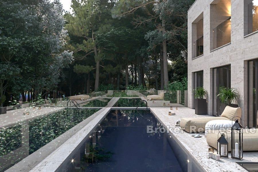 Brac - Villa de luxe au premier rang de la mer