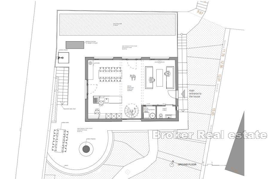 Brac - Luksusowa willa w pierwszym rzędzie do morza