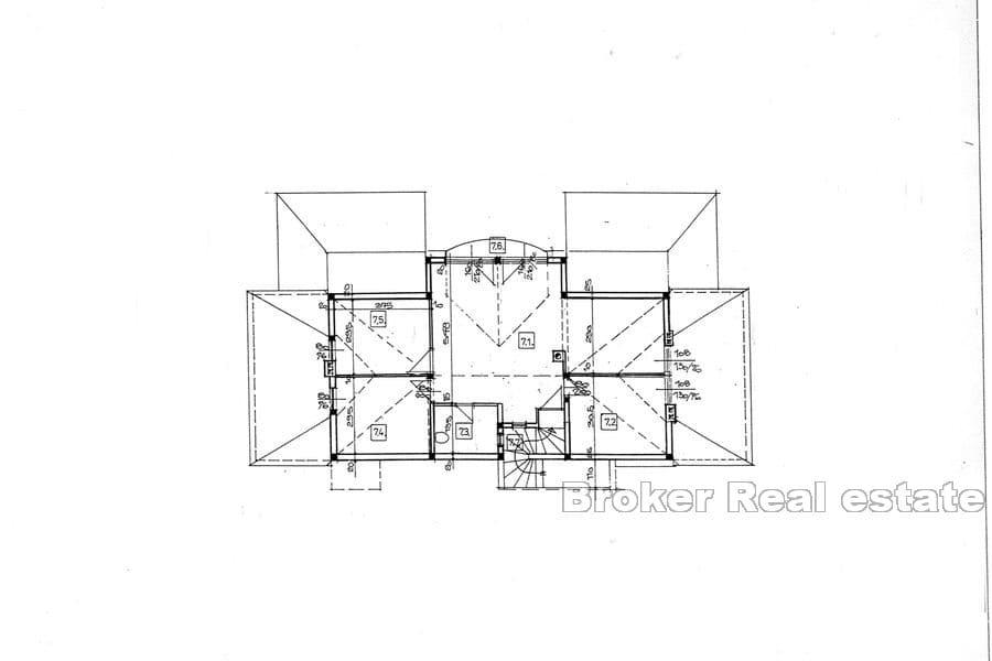 Insel Silba - Apartment mit offenem Meerblick