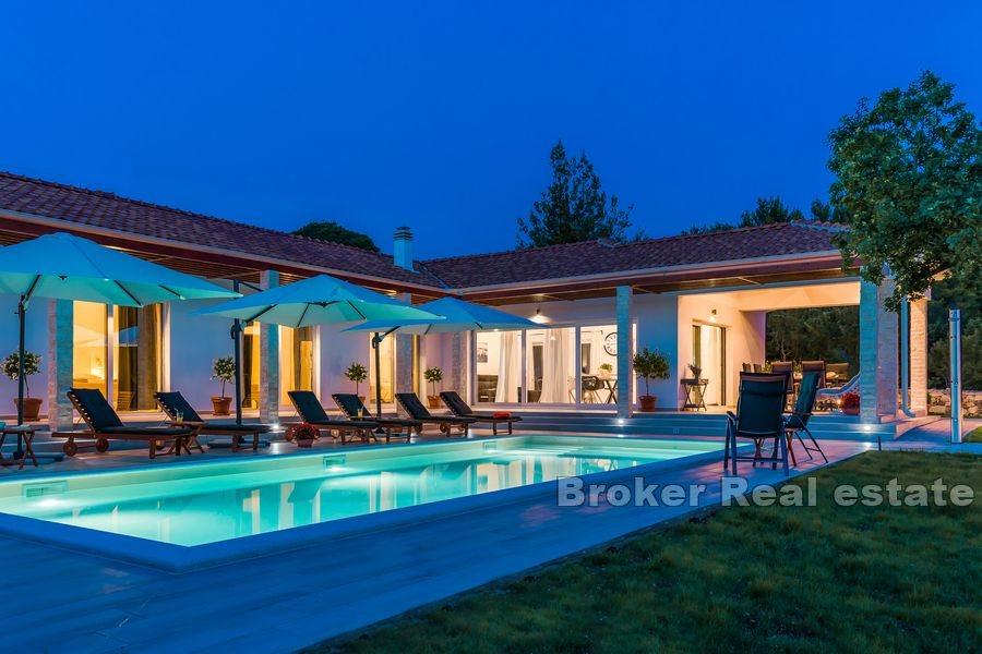 Sibenik - Luksusvilla med basseng