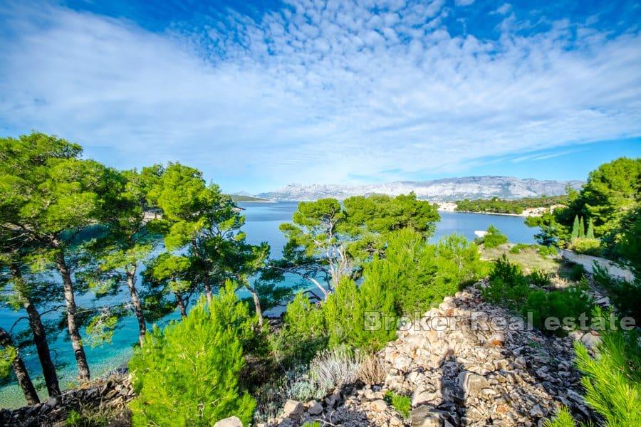 Brac - Building land first row to the sea