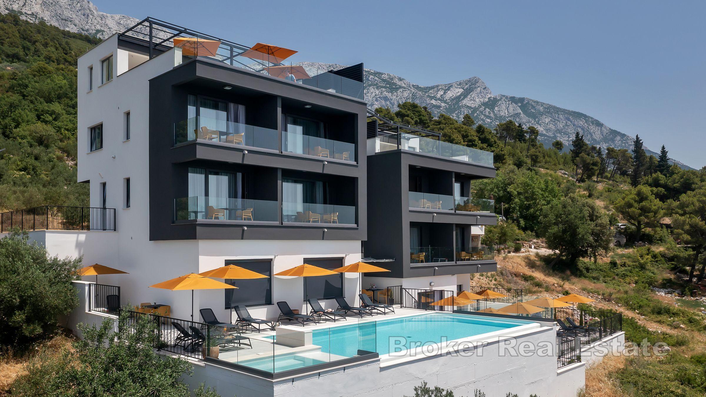 Makarska - Luxusní nemovitost s výhledem na otevřené moře