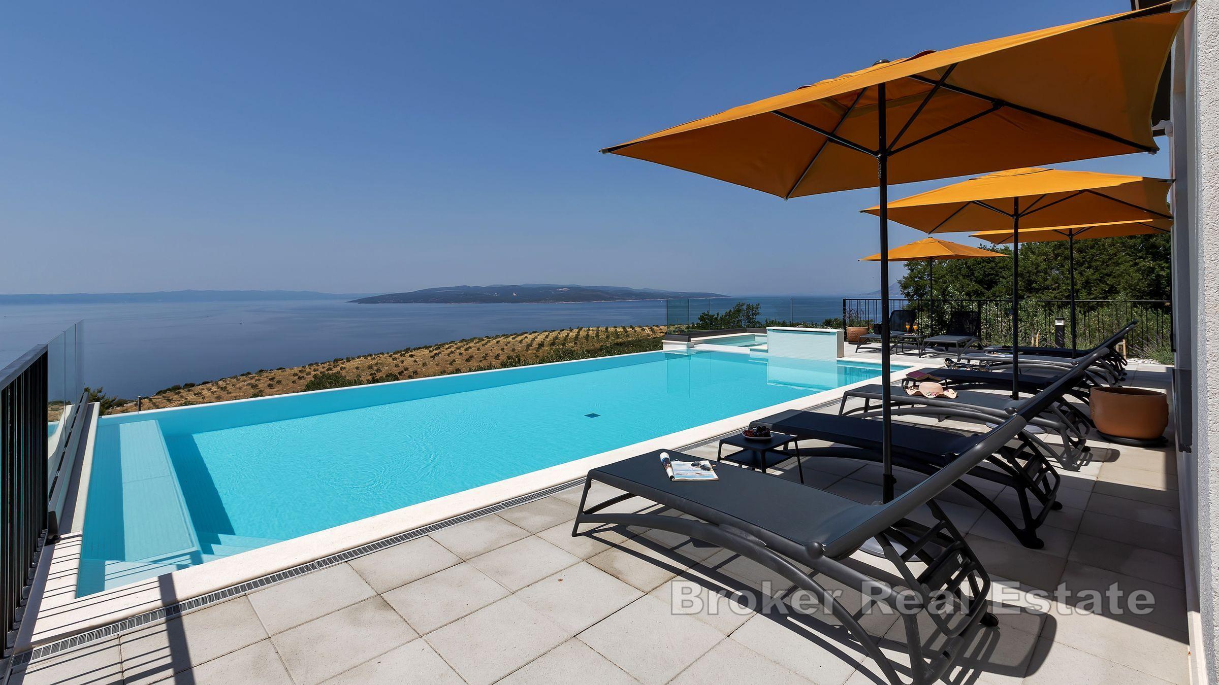 Makarska - Luksus eiendom med åpen havutsikt