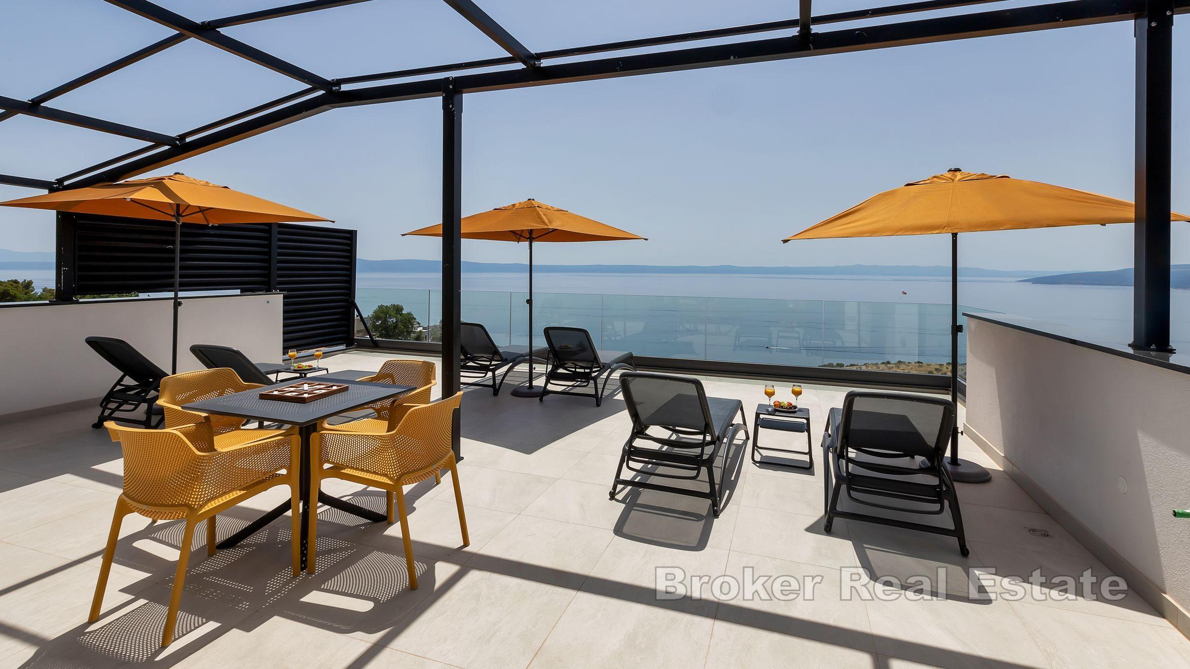 Makarska - Luksus eiendom med åpen havutsikt