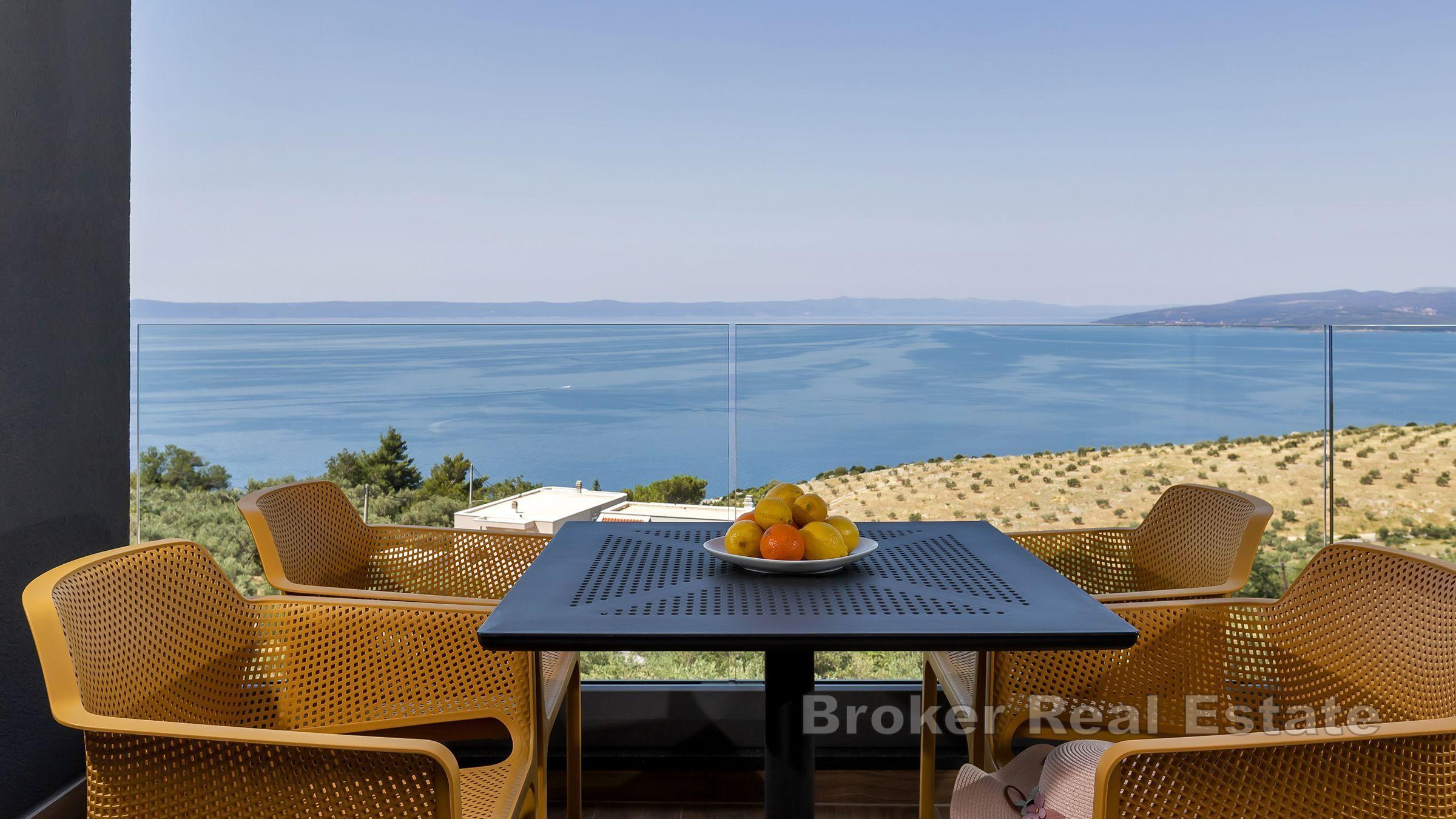 Makarska - Luxusní nemovitost s výhledem na otevřené moře