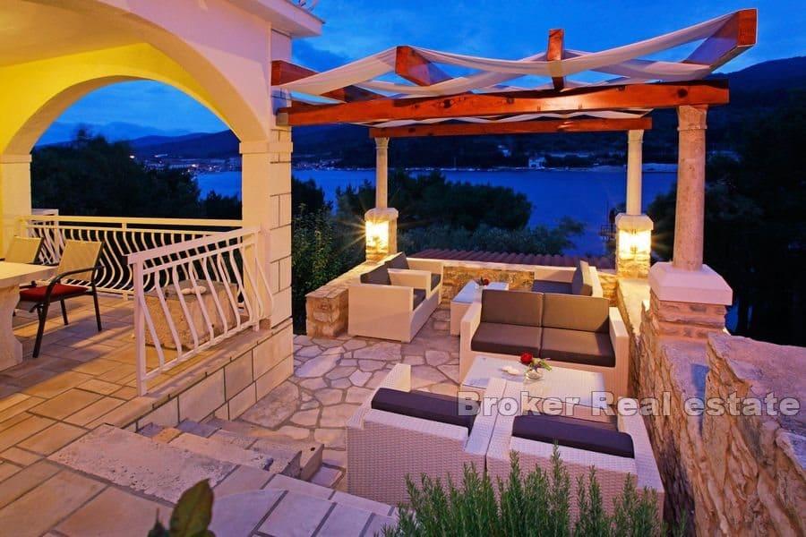 Ön Korcula - Villa - hotell i första raden mot havet