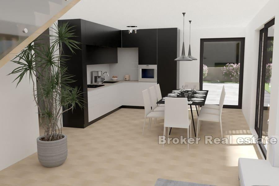 Porec - Tomannsbolig moderne hus med basseng