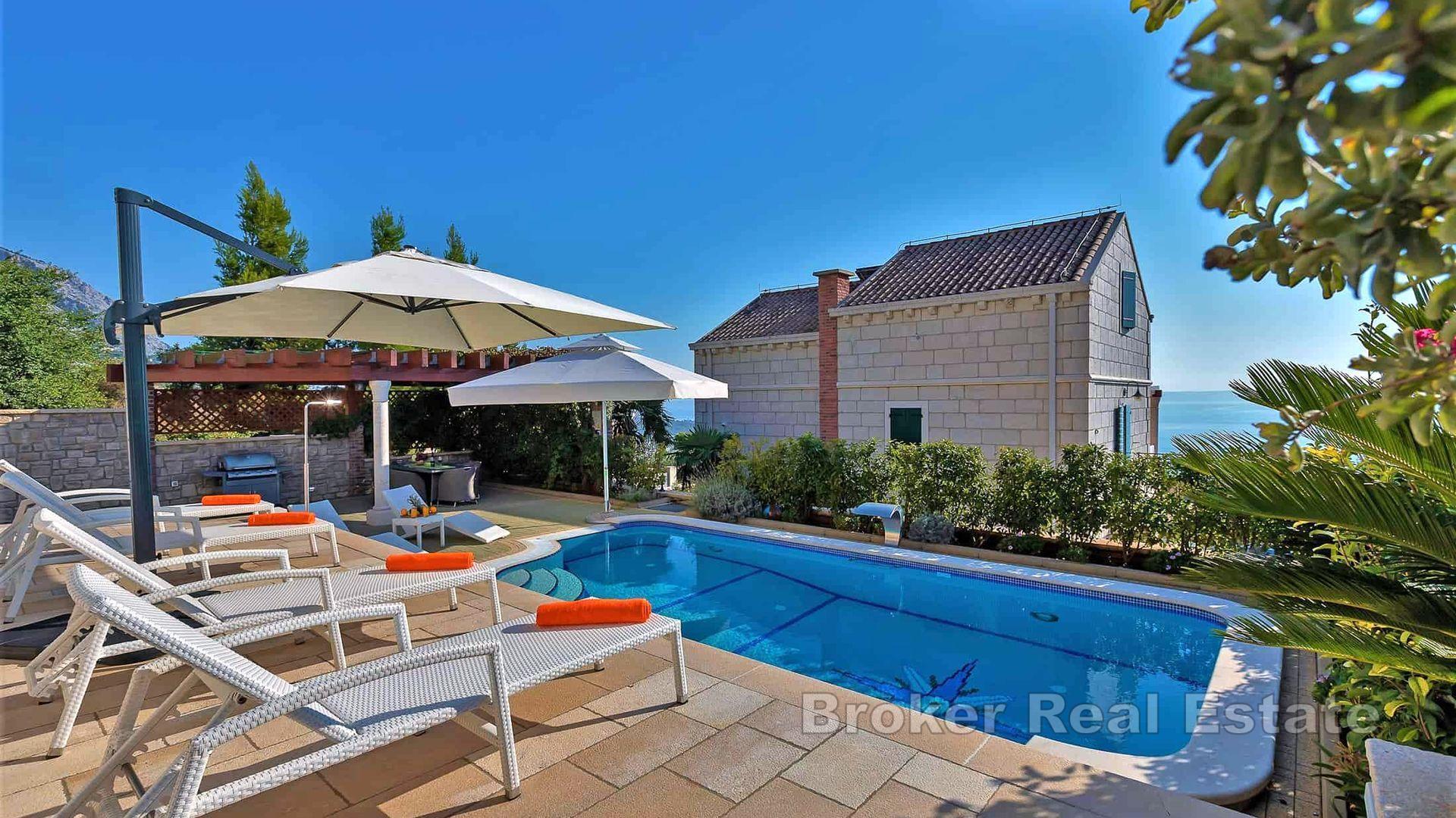 Makarska - Luksuzna vila s pogledom na more