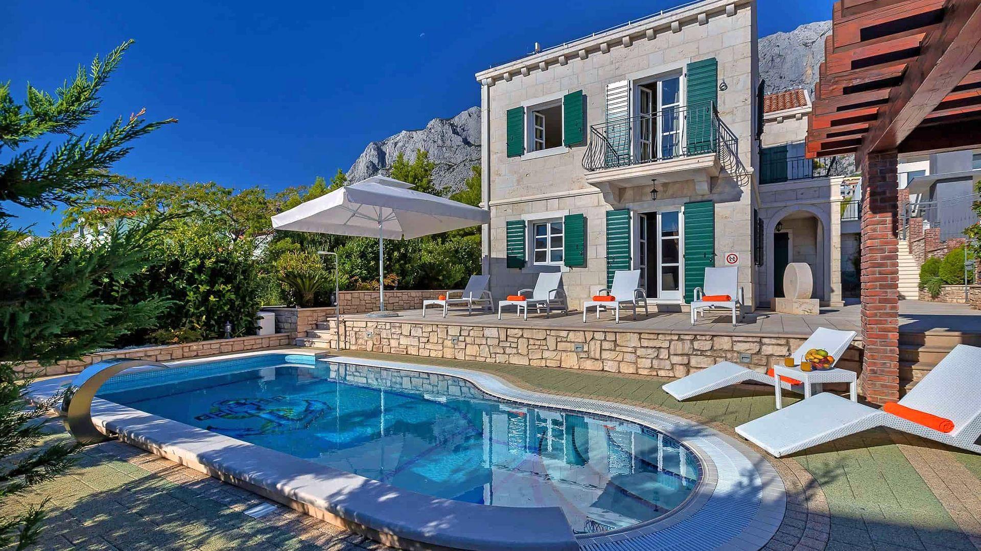 Makarska - Luxusvilla mit Pool