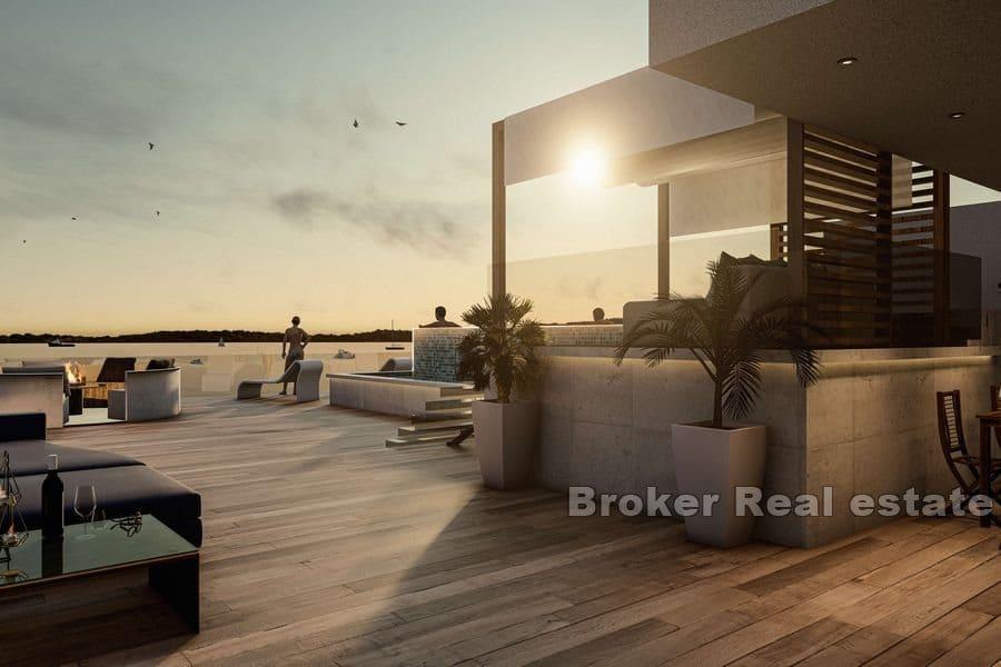 Zadar - Penthouse se střešní terasou