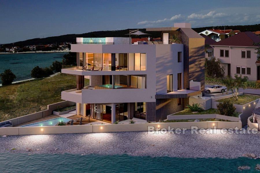 Zadar - Moderne leiligheter, første rad til sjøen