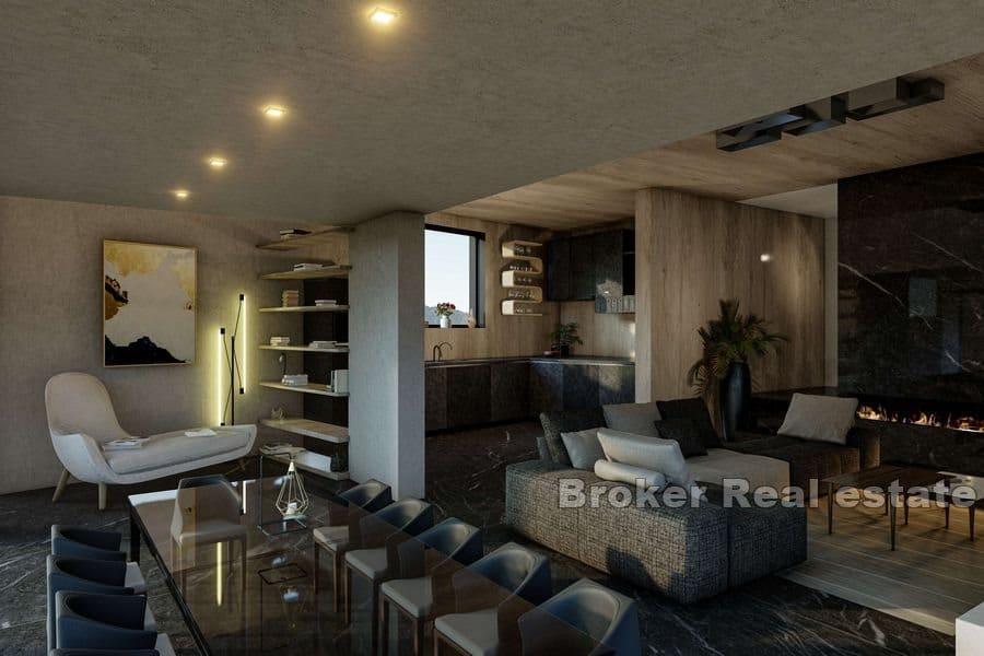 Zadar - Moderné apartmány, prvý rad k moru