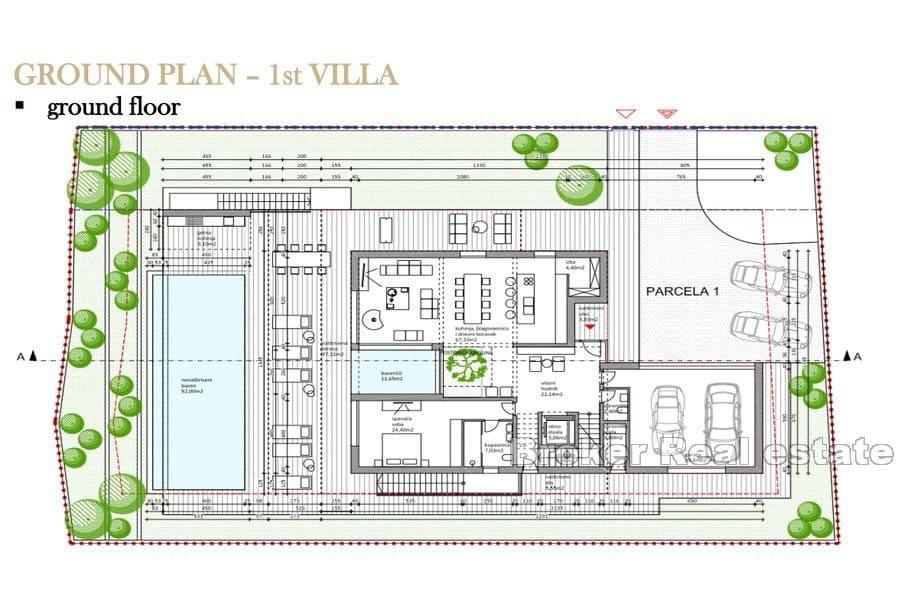 Zadar - Villa med basseng