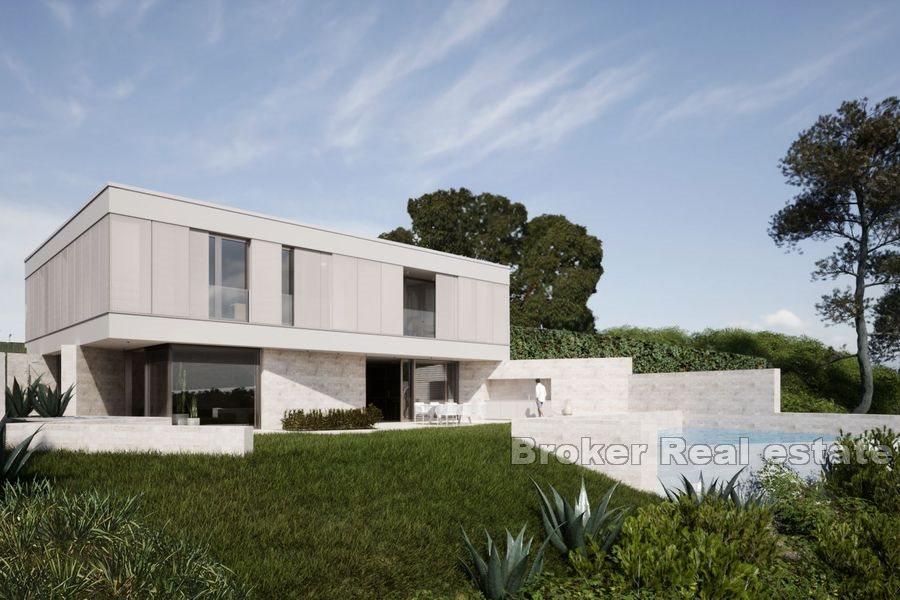 Zadar - Villa med pool och havsutsikt