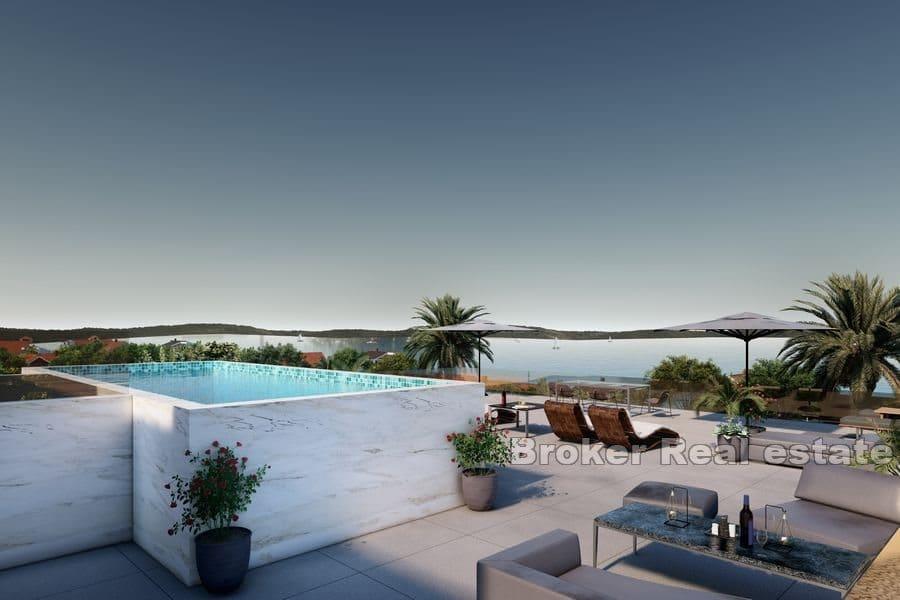 Zadar - Luksusowy penthouse z basenem