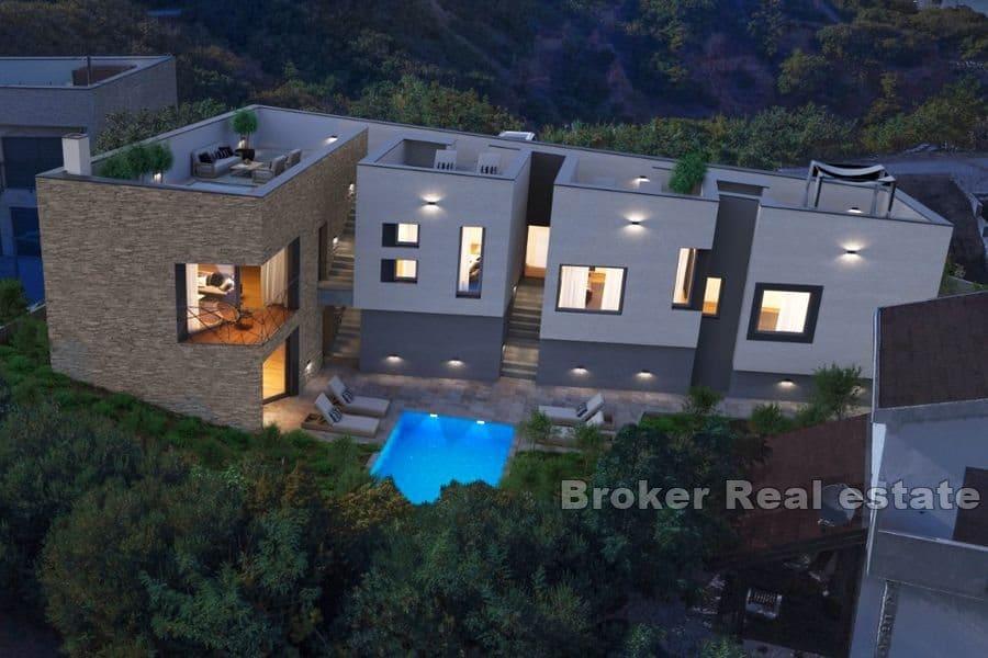 Ön Pag – Modern villa med pool