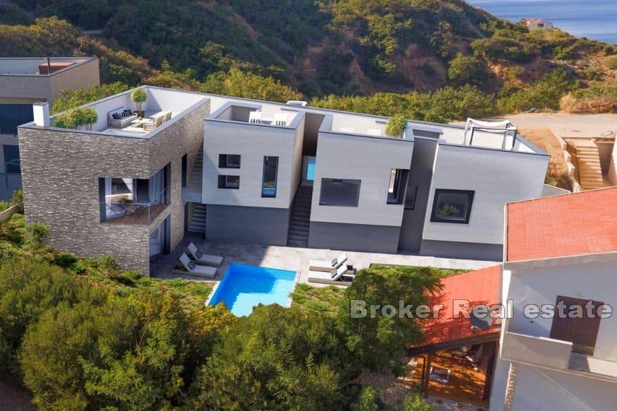 Ön Pag – Modern villa med pool