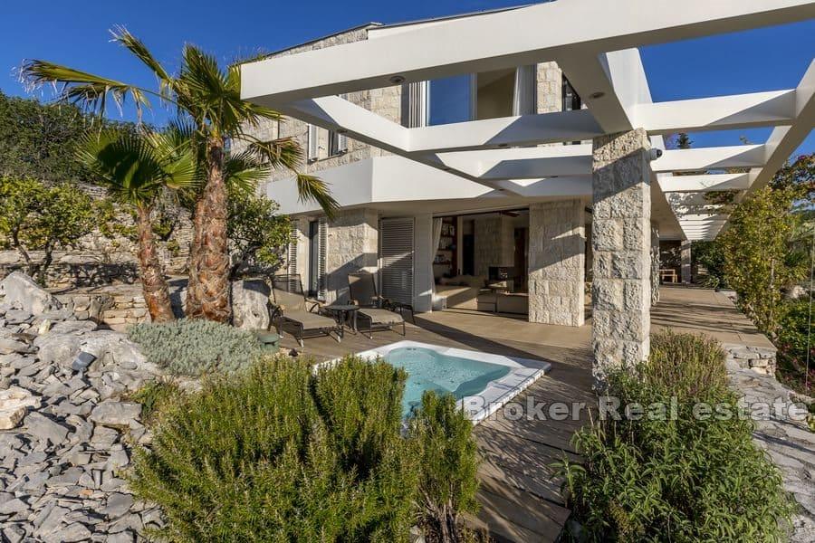 Øya Solta - Eksepsjonell villa ved havet og strendene