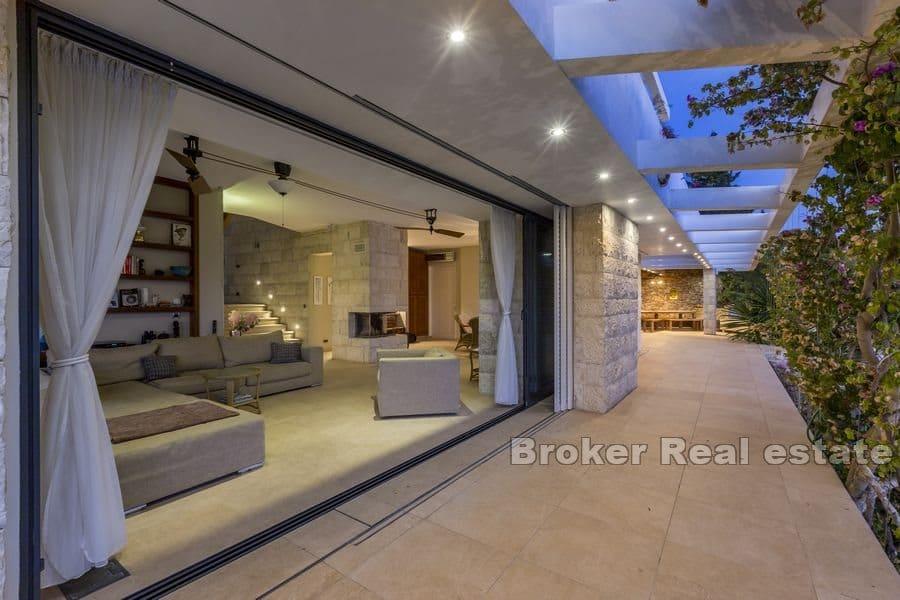 Øya Solta - Eksepsjonell villa ved havet og strendene