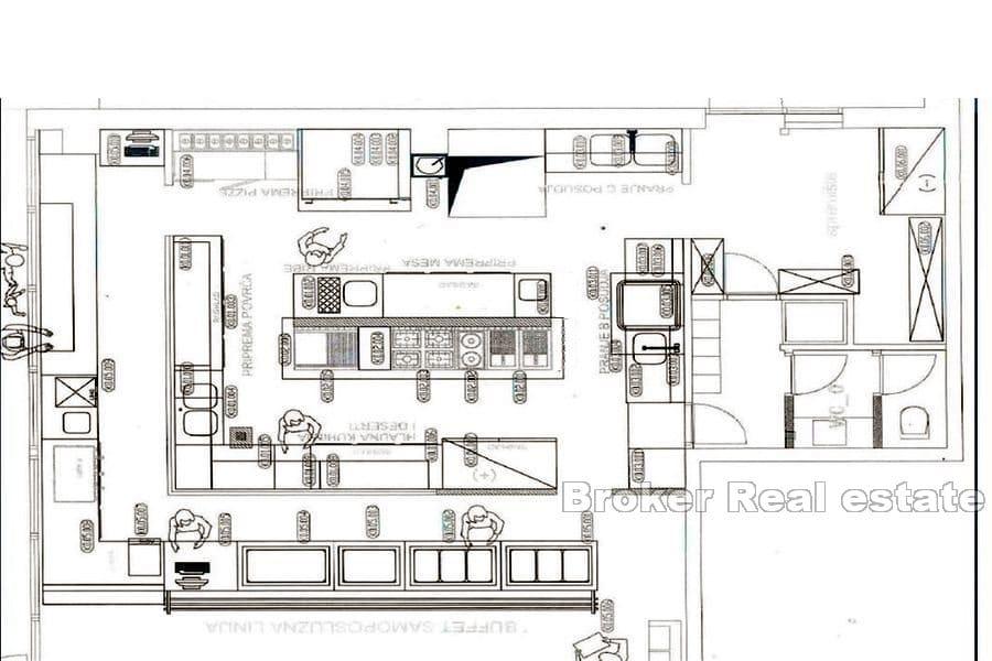Остров Хвар - Деловое пространство у моря