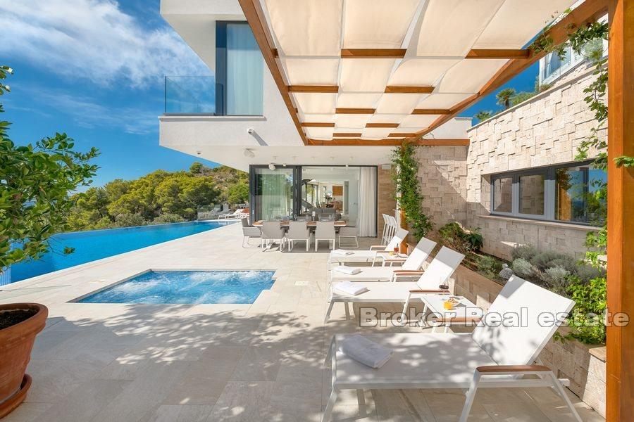 Ostrov Hvar - Moderní vila v blízkosti moře