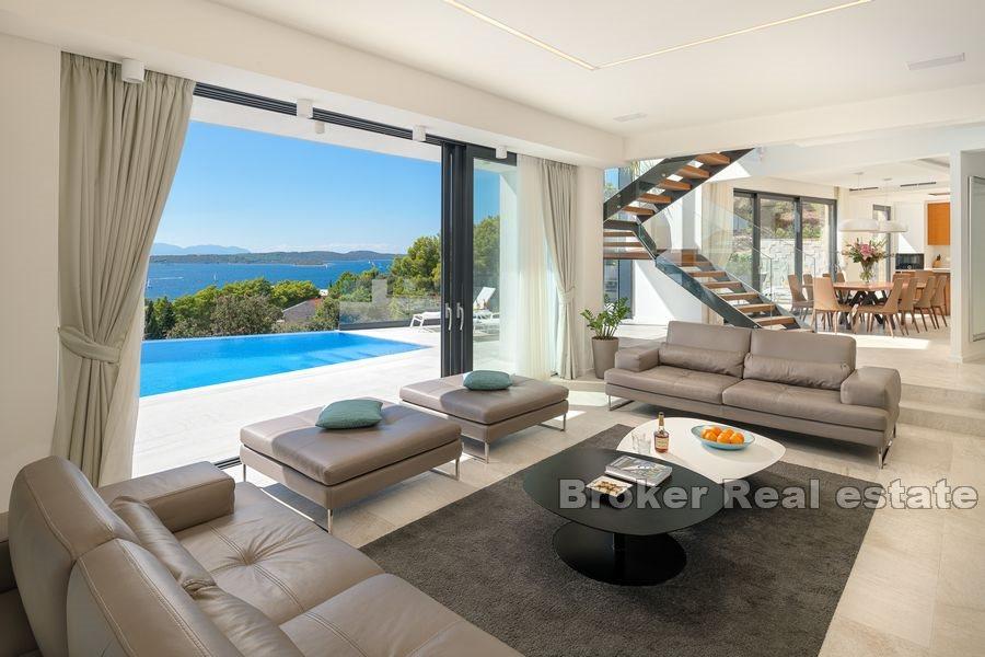 Ostrov Hvar - Moderní vila v blízkosti moře
