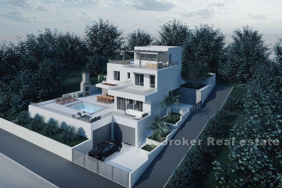 Wyspa Ciovo - Atrakcyjna willa z wyjątkowym widokiem na morze