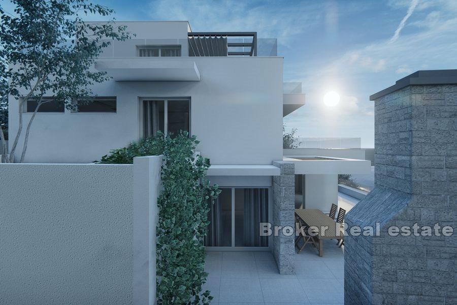 Wyspa Ciovo - Atrakcyjna willa z wyjątkowym widokiem na morze