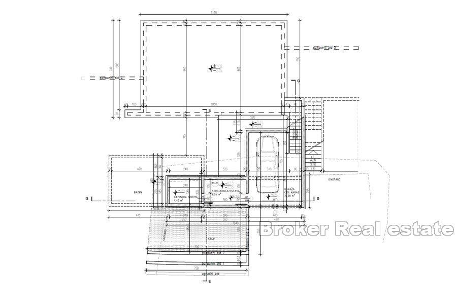 Wyspa Ciovo - Atrakcyjna willa z wyjątkowym widokiem na morze
