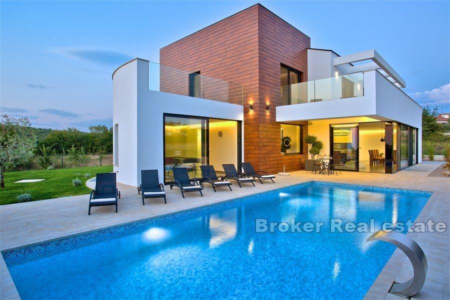 Porec - Moderne villa med rolig beliggenhet