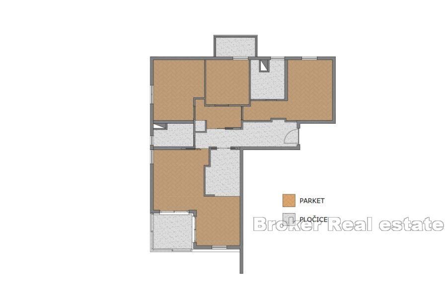 Split, Ravne Njive – Neu gebaute, geräumige Wohnung