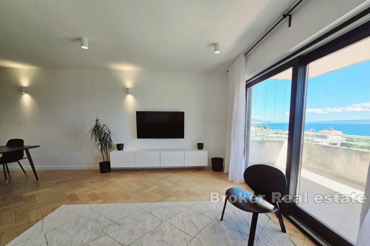 Modern comfortable three-room apartment