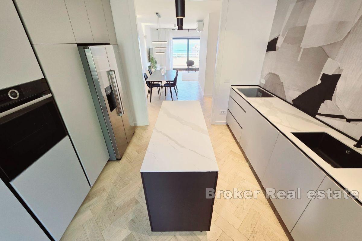 Modern comfortable three-room apartment