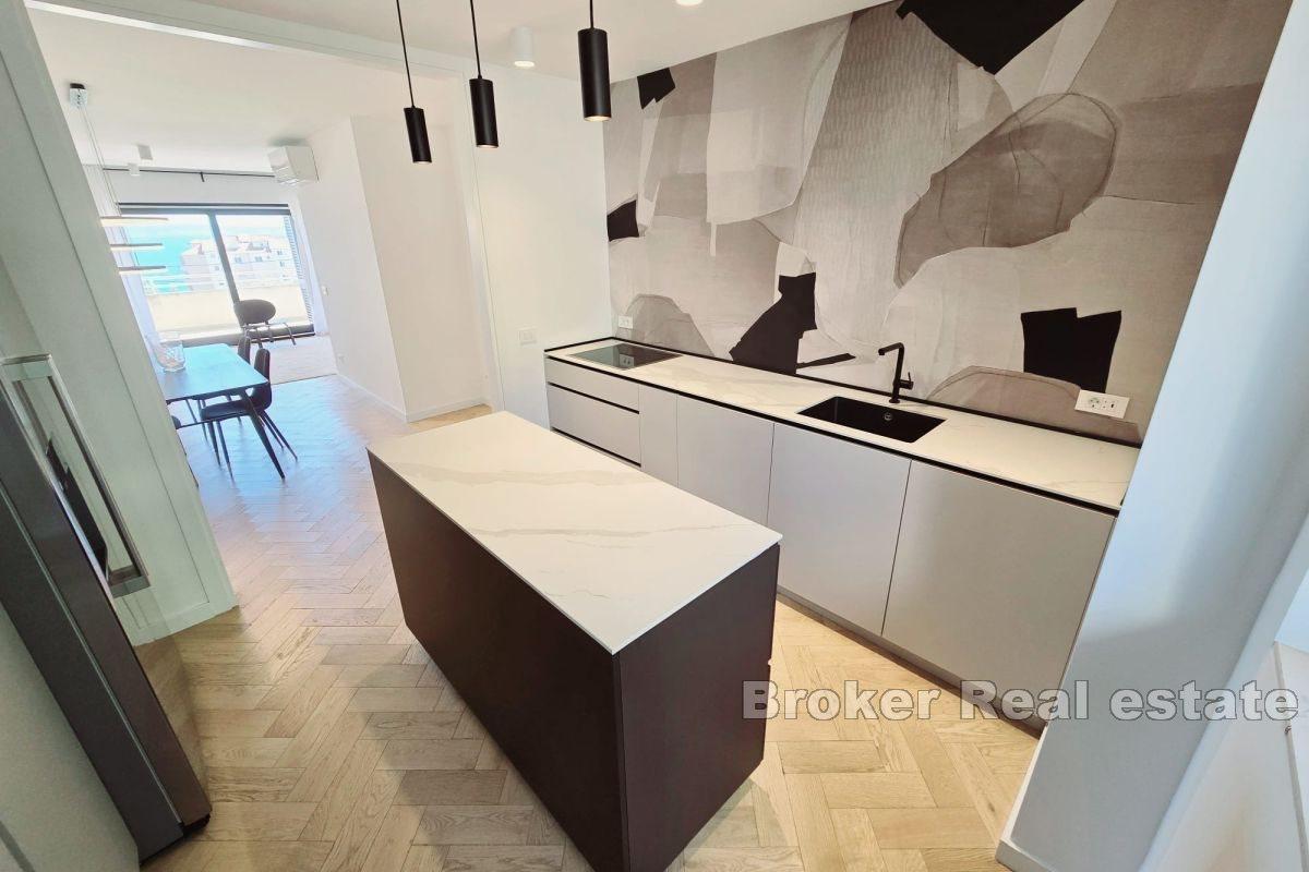 Modern comfortable three-room apartment