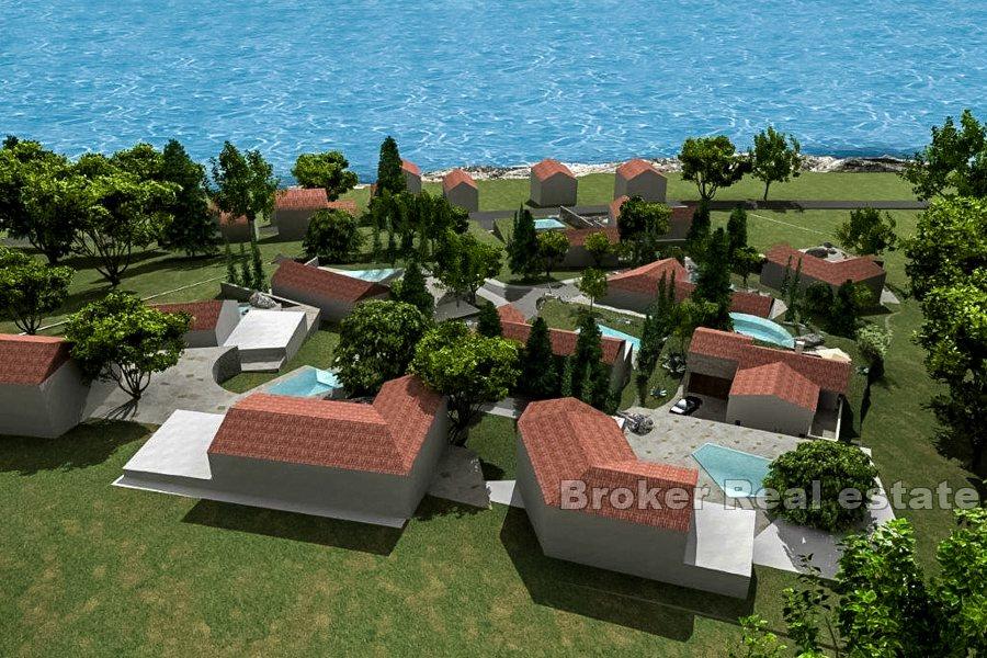 Island of Solta, building plot close to the sea