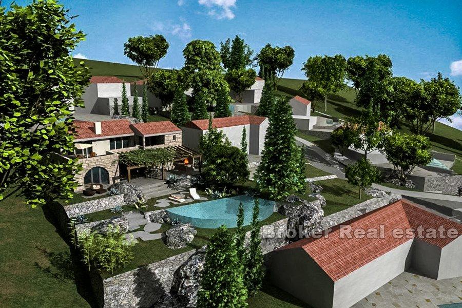 Island of Solta, building plot close to the sea