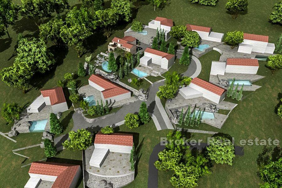 Island of Solta, building plot close to the sea