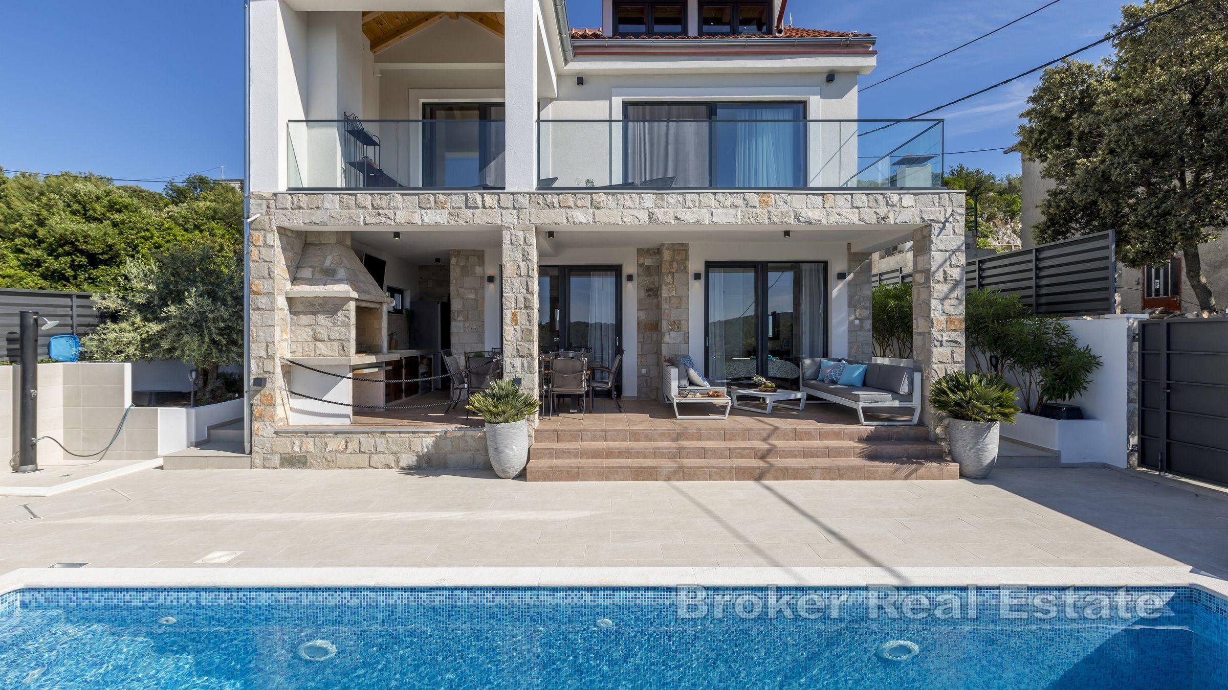 Ostrov Šolta - Mimoriadna vila s výhľadom na more