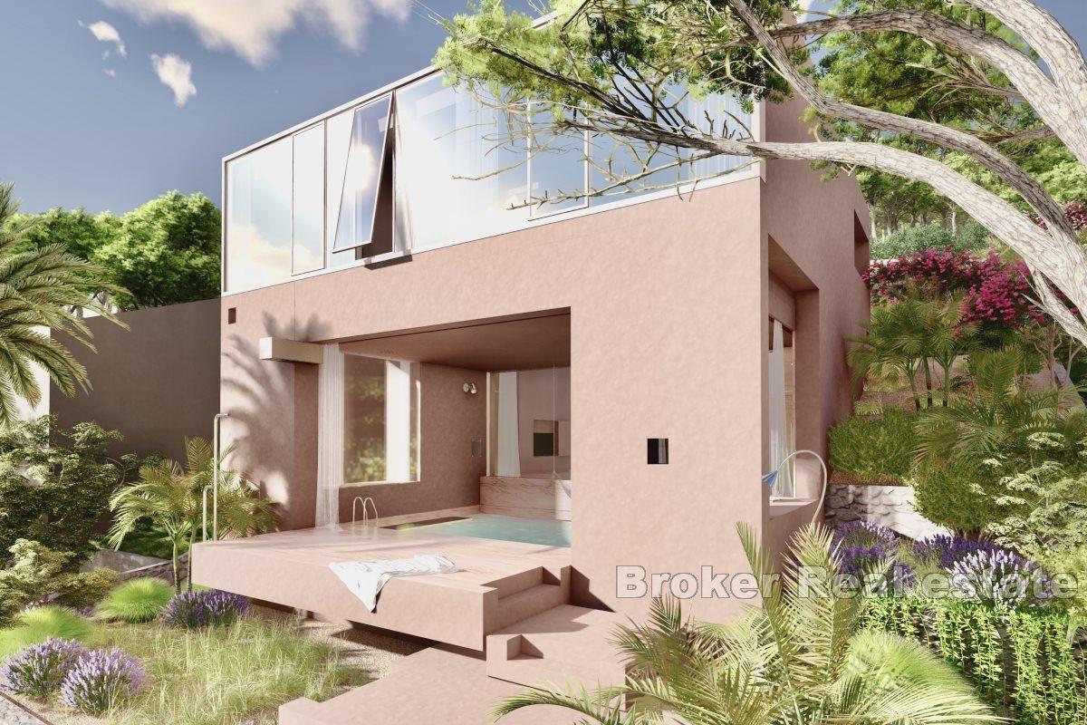 Flott byggetomt med havutsikt og prosjekt