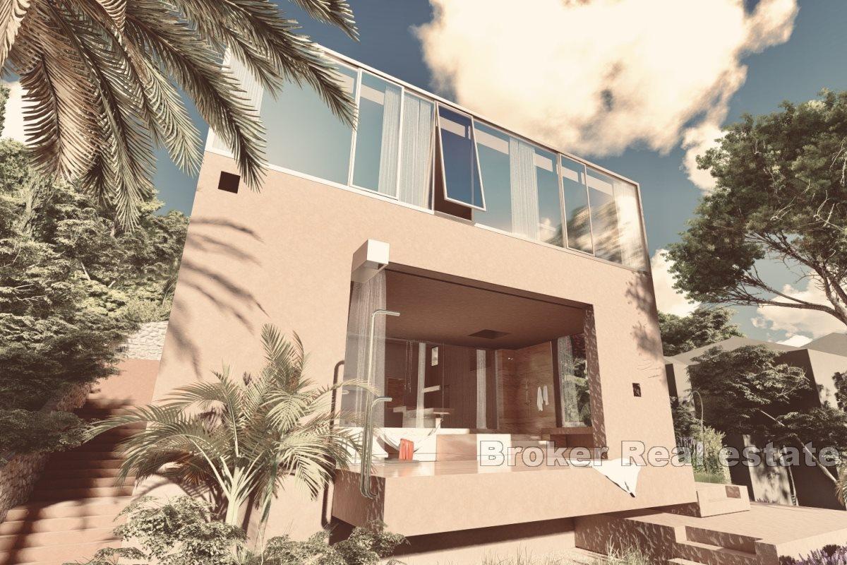 Flott byggetomt med havutsikt og prosjekt