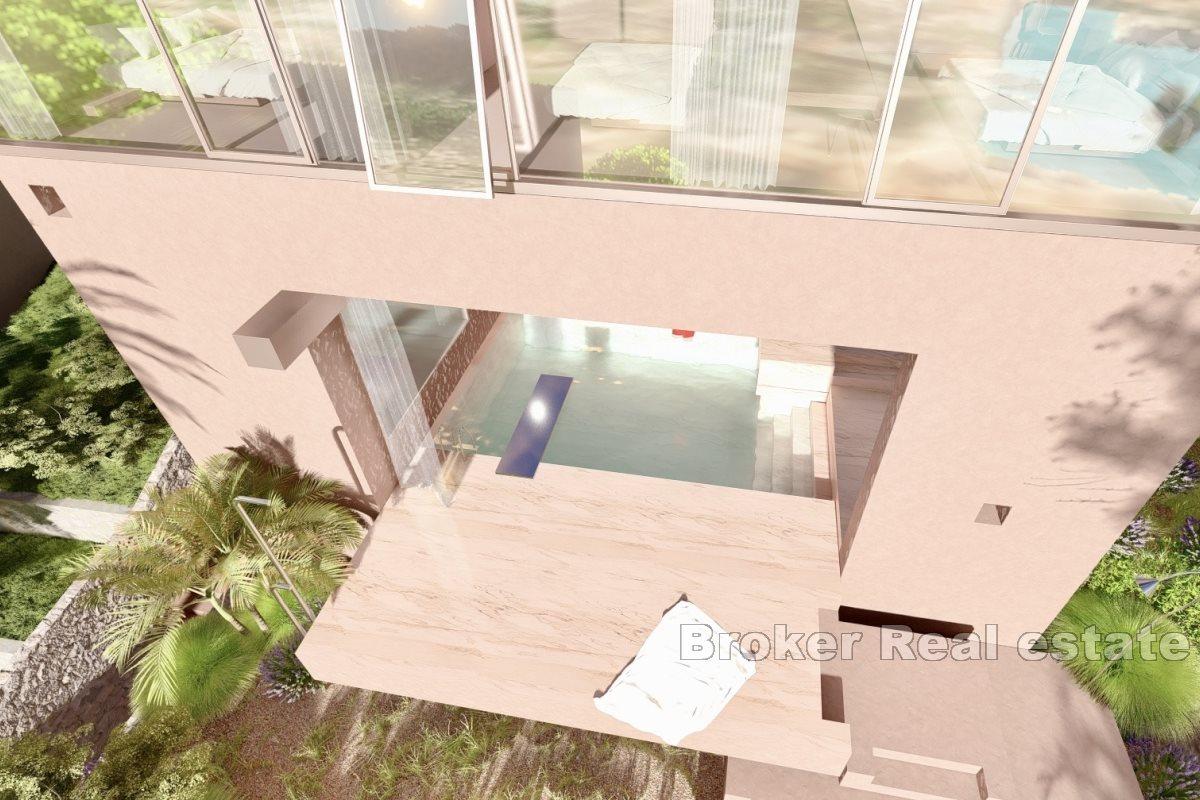 Flott byggetomt med havutsikt og prosjekt