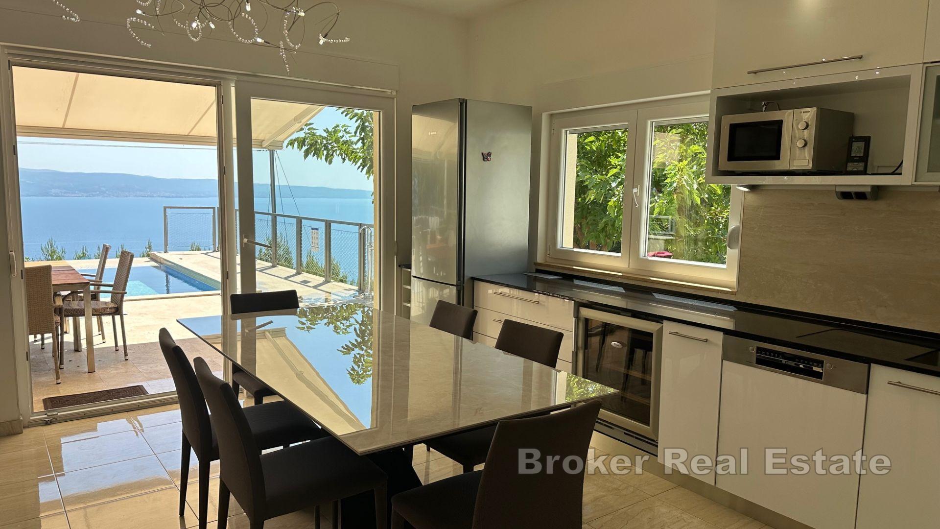 Villa moderna in posizione dominante