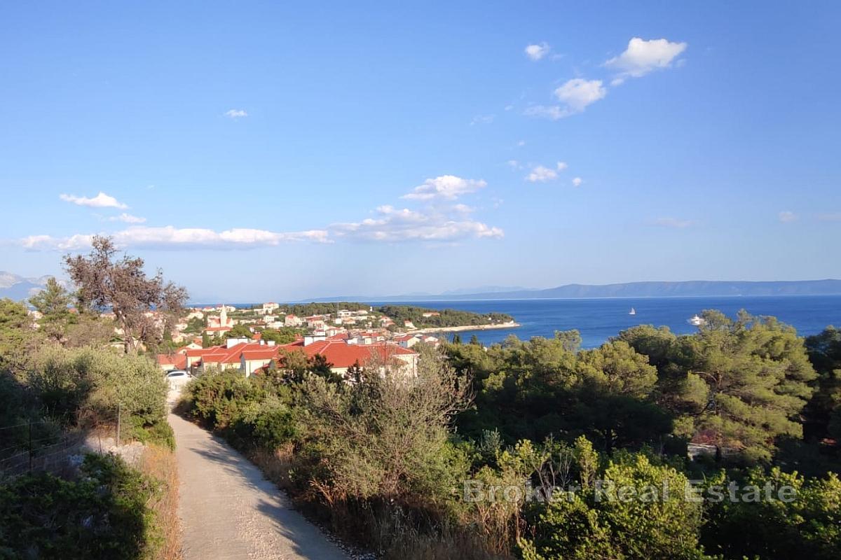 Działka budowlana z widokiem na morze i wyspy