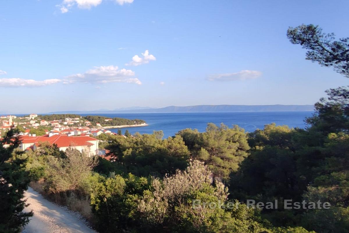 Działka budowlana z widokiem na morze i wyspy