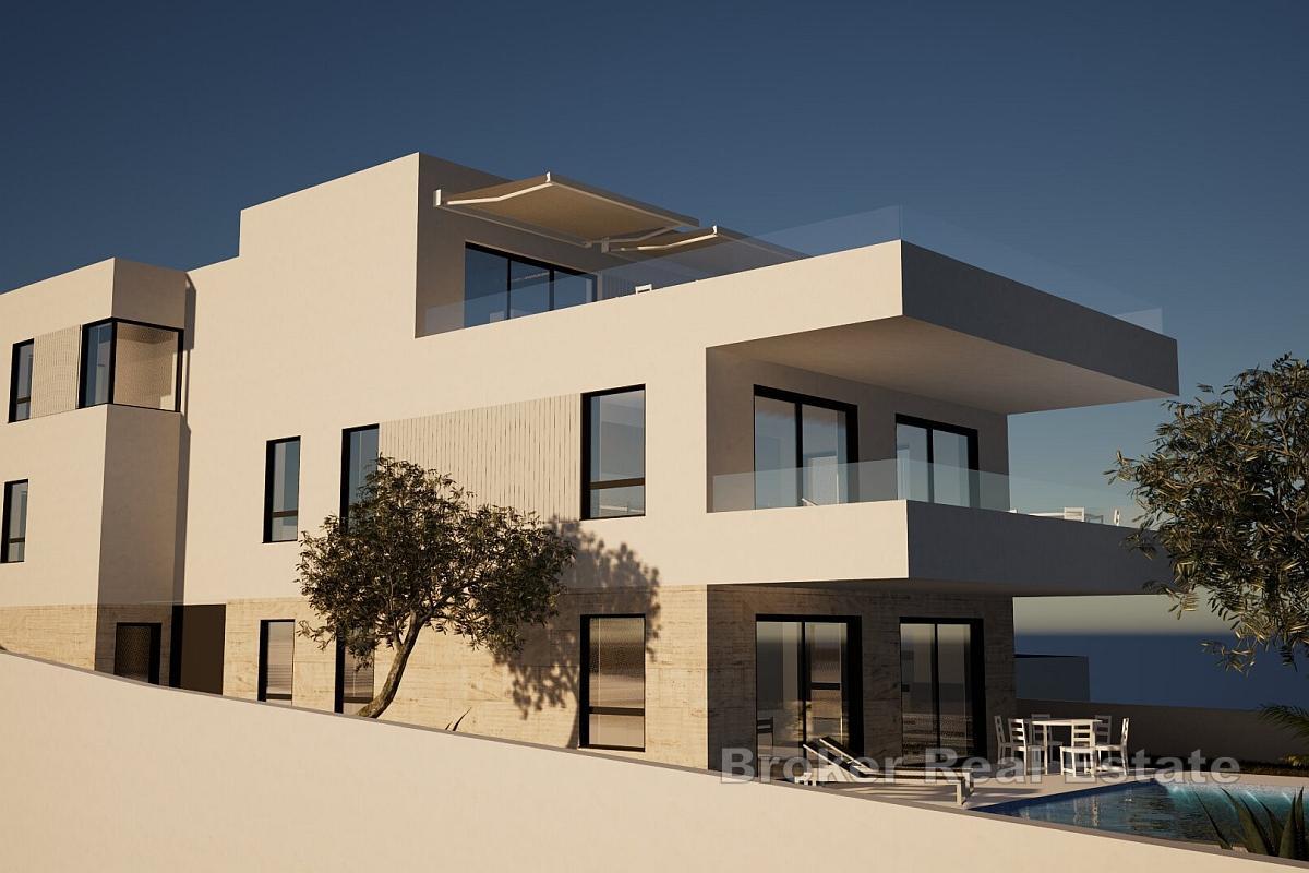 Eccezionale terreno edificabile con vista mare e progetto