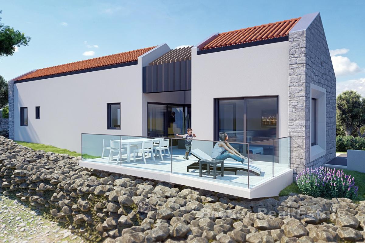 Građevinska parcela s projektom kuće