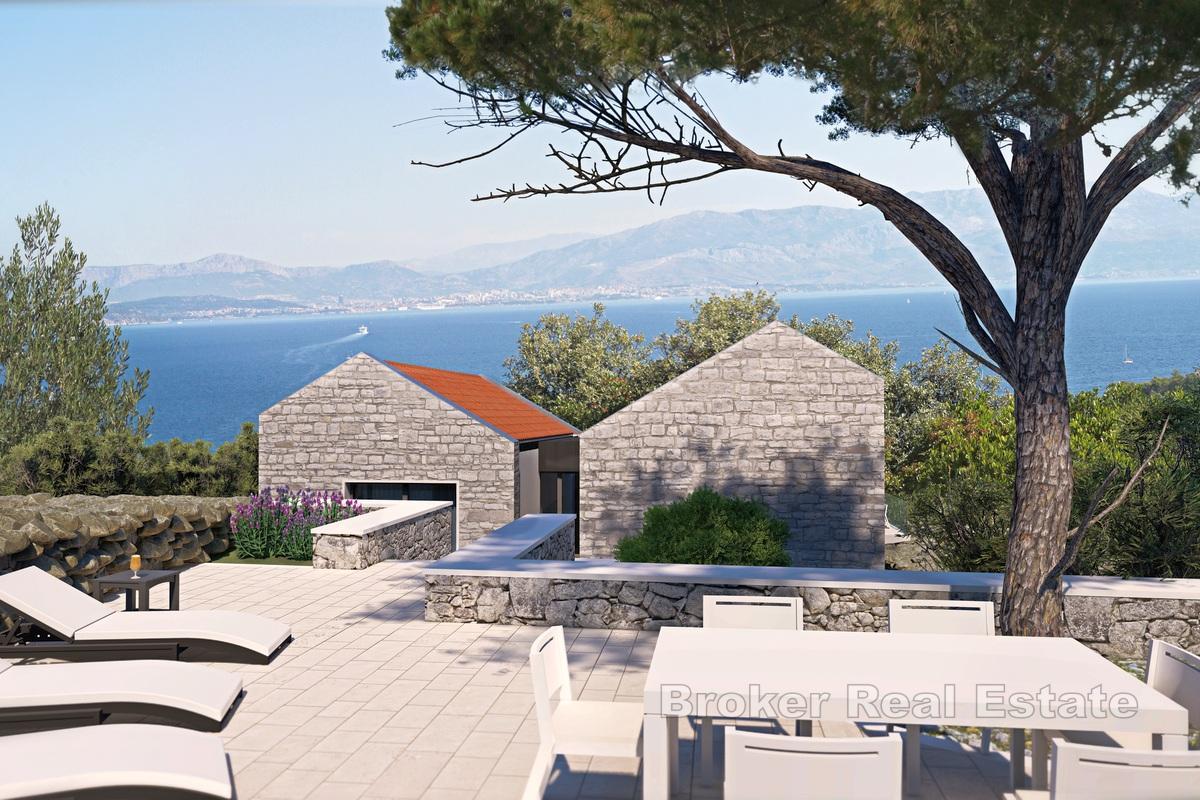 Građevinska parcela s projektom kuće