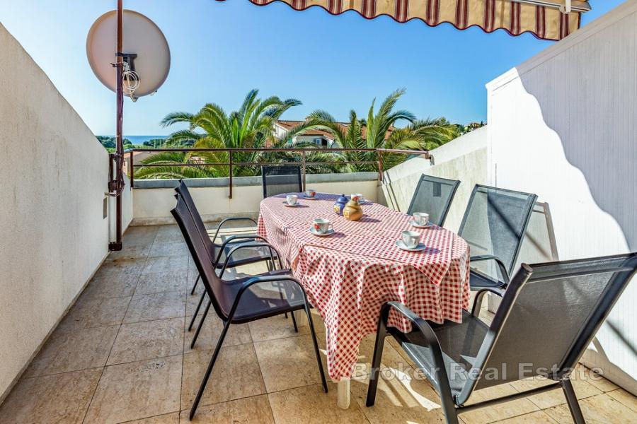 Dachgeschosswohnung mit Meerblick