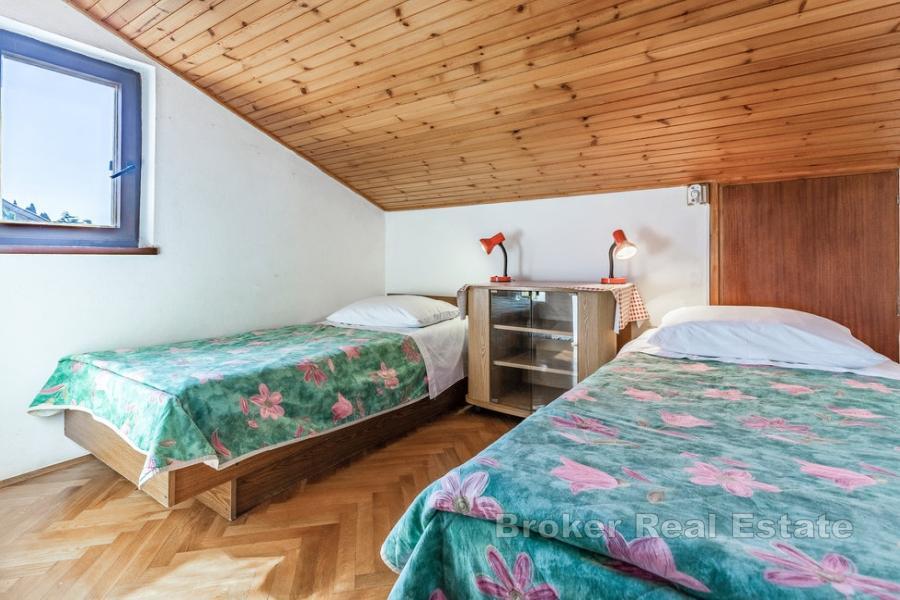 Dachgeschosswohnung mit Meerblick