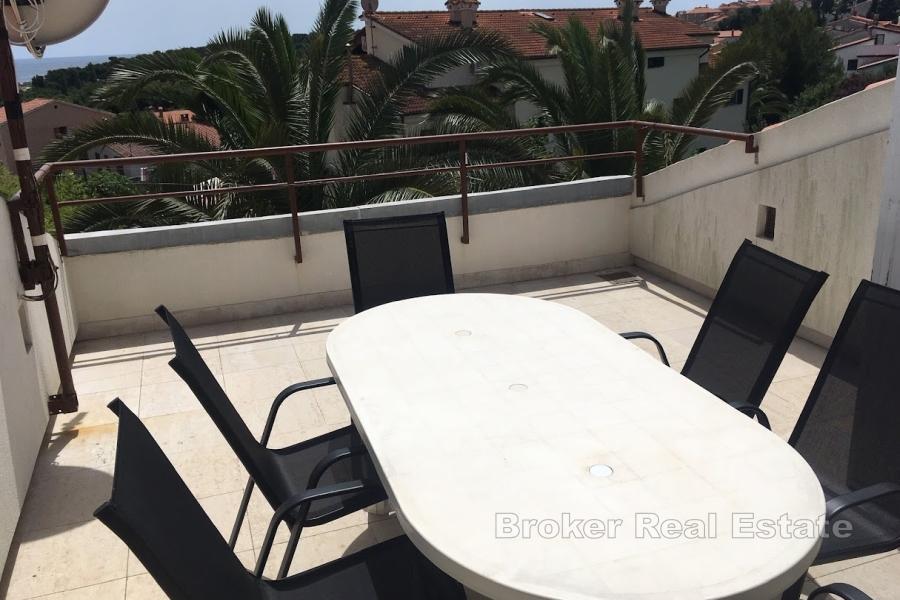 Dachgeschosswohnung mit Meerblick